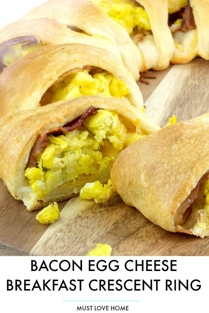 Crispy bacon, scrambled eggs and oozing melted cheese make this an easy to make breakfast delight everyone will love!