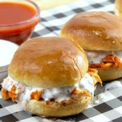 Buffalo Chicjen Cheese Sliders