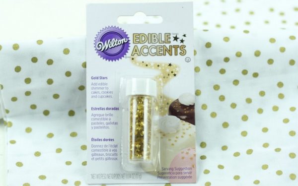 Edible gold stars for adding a glam touch to your food