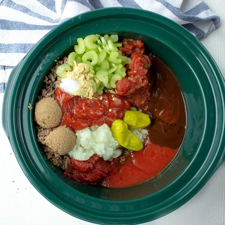 Slow Cooker Sloppy Joes