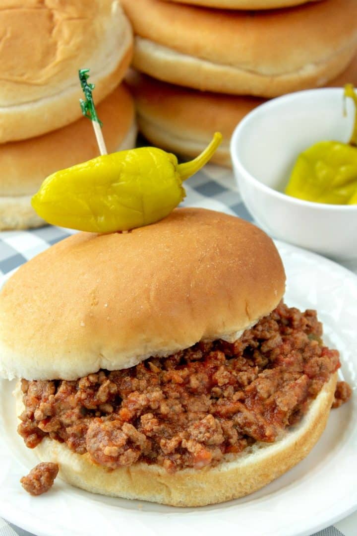 Homemade Sloppy Joe Seasoning Mix Sandwich