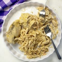 Slow Cooker shredded chicken