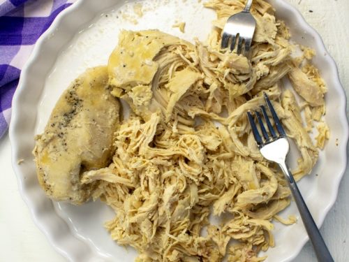 Slow Cooker shredded chicken