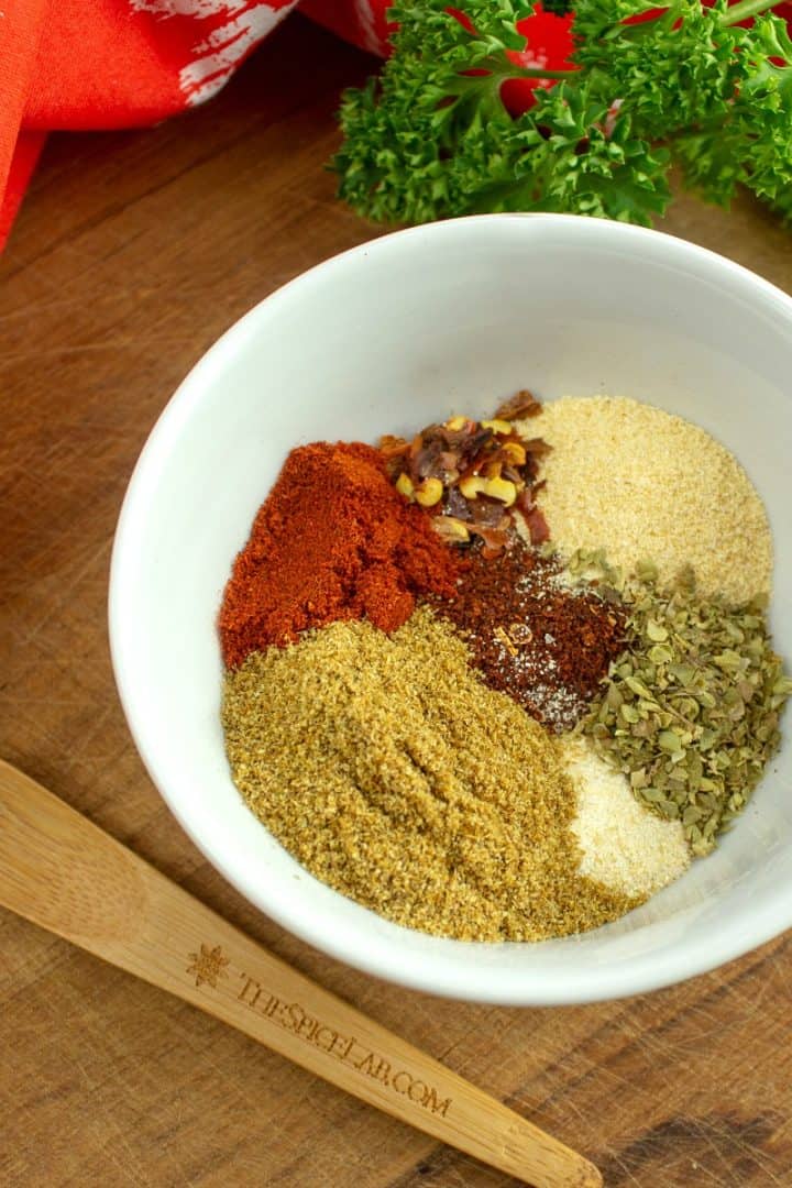 Taco Seasoning spices used for Homemade taco Seasoning Mix