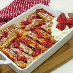 oven strawberry french toast
