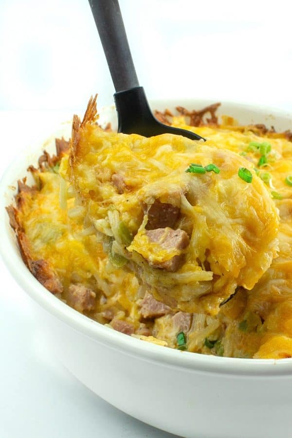 Cheesy Slow Cooker Smoked Sausage Potatoes – Must Love Home