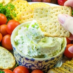 Easy Cheddar Herb Dip Recpe