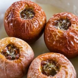 Amazing Baked Apples with Dates. Tender and so delicious made with 7 easy ingredients! #baked apples #glutenfree #fall #plantbased #mustlovehomecooking