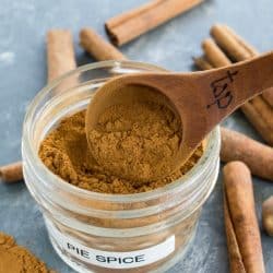 Add amazing flavor to your fall recipes with this simple pumpkin pie spice blend.