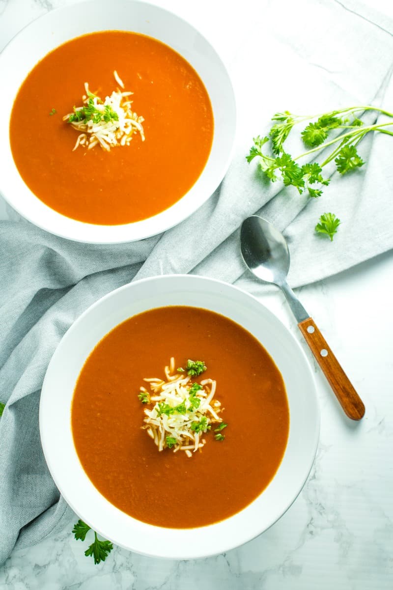 Easy Homemade Tomato Soup – Must Love Home