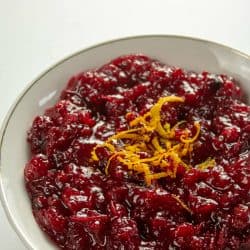 Low Carb Oven Cranberry Sauce