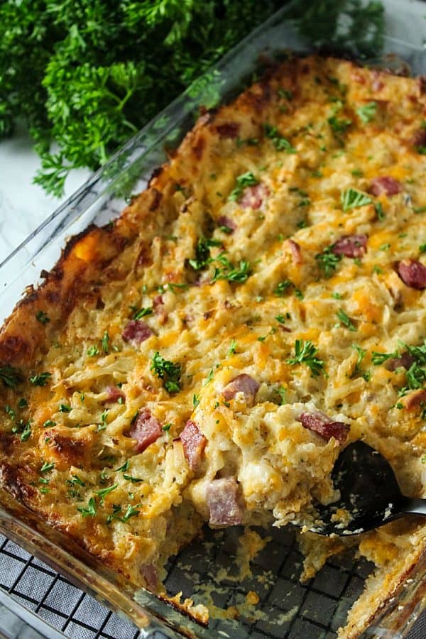 Freezer Meal Ranch Ham Hash Brown Bake -filled with ham, cheddar cheese, ranch dressing spices and hash brown potatoes, this is an easy to make family freezer dinner with only a few Freezer Meal Ranch Ham Hash Brown Bake -filled with ham, cheddar cheese, ranch dressing spices and hash brown potatoes, this is an easy to make family freezer dinner with only a few minutes of prep. minutes of prep.