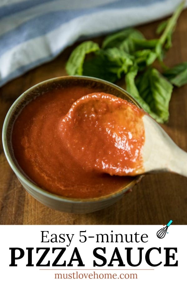 Easy Homemade Pizza Sauce - 5 Minute Recipe – Must Love Home
