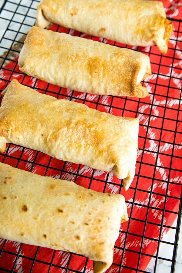 Baked Chicken Chimichangas Recipe - The Cookie Rookie®