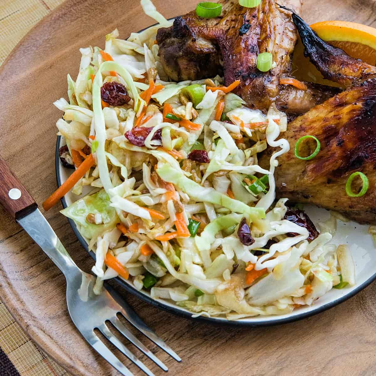 Easy Crunchy Cabbage Salad Recipe Must Love Home easy-crunchy-cabbage-salad-recipe-must-love-home