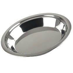 stainless steel pie pan