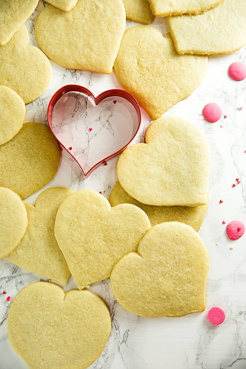 sugar cookies ready for decorating