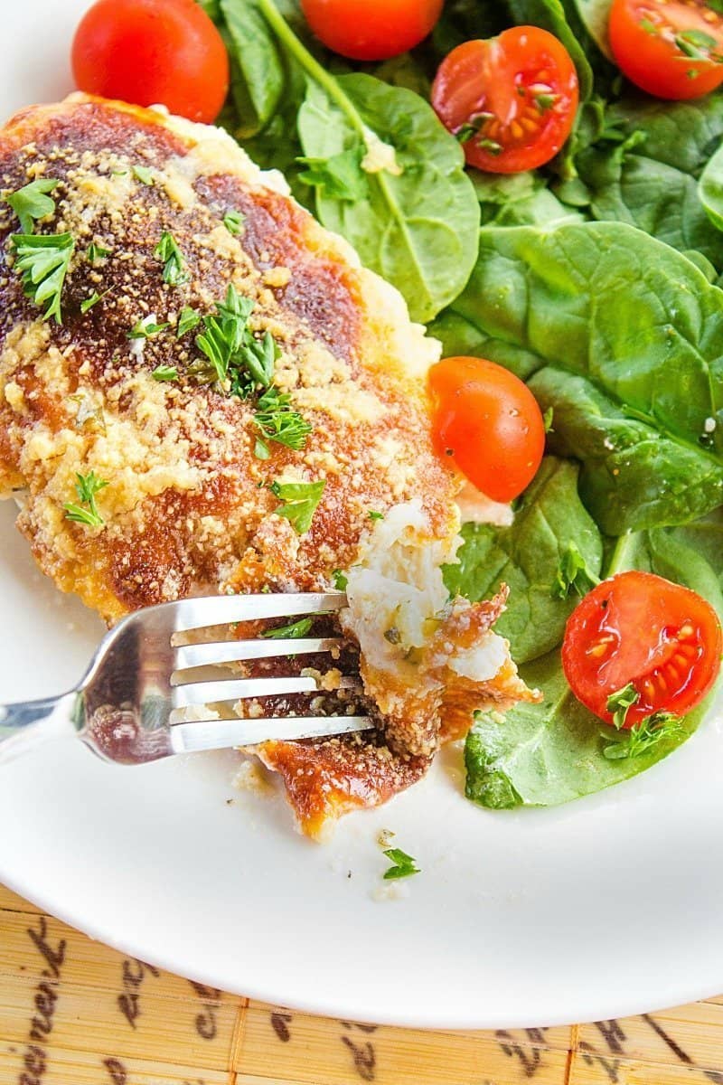 Cheesy Herb Chicken-must-love-home